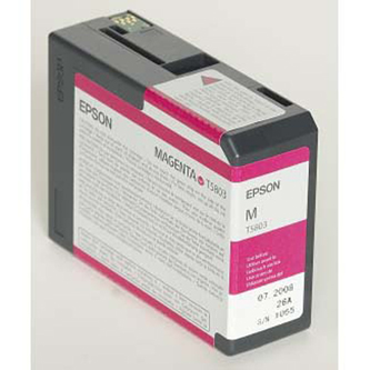 Obrazek Epson T580 C13T580300 originální inkoustová kazeta, barva náplně purpurová