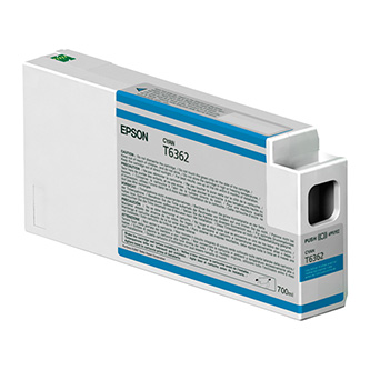 Obrazek Epson T636 C13T636200 originální inkoustová kazeta, barva náplně azurová