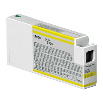 Obrazek Epson T636 C13T636400 originální inkoustová kazeta, barva náplně žlutá