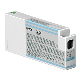 Obrazek Epson T636 C13T636500 originální inkoustová kazeta, barva náplně azurová