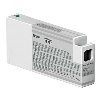 Obrazek Epson T636 C13T636700 originální inkoustová kazeta, barva náplně černá