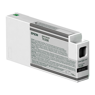 Obrazek Epson T636 C13T636800 originální inkoustová kazeta, barva náplně černá