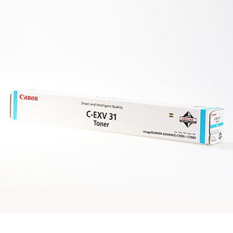 Obrazek Canon C-EXV 31 2796B002 originální tonerová kazeta, barva náplně azurová, výtěžnost cartridge 52000 stran