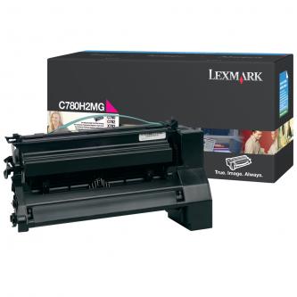 Obrazek Lexmark C780H2MG originální tonerová kazeta, barva náplně purpurová, výtěžnost cartridge 10000 stran