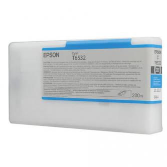 Obrazek Epson T653 C13T653200 originální inkoustová kazeta, barva náplně azurová