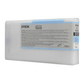 Obrazek Epson T653 C13T653500 originální inkoustová kazeta, barva náplně azurová