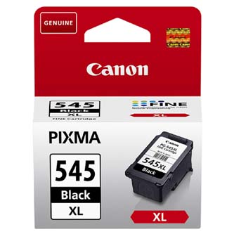 Obrazek Canon 545 XL 8286B001 originální inkoustová kazeta, barva náplně černá, výtěžnost cartridge 400 stran