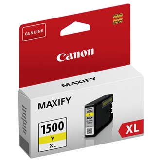 Obrazek Canon 1500 XL 9195B001 originální inkoustová kazeta, barva náplně žlutá