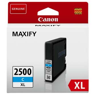 Obrazek Canon 2500 XL 9265B001 originální inkoustová kazeta, barva náplně azurová