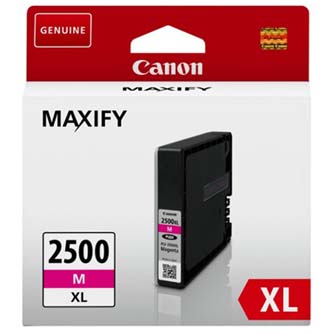 Obrazek Canon 2500 XL 9266B001 originální inkoustová kazeta, barva náplně purpurová