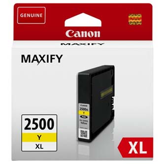 Obrazek Canon 2500 XL 9267B001 originální inkoustová kazeta, barva náplně žlutá