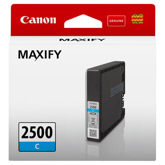 Obrazek Canon 2500 9301B001 originální inkoustová kazeta, barva náplně azurová