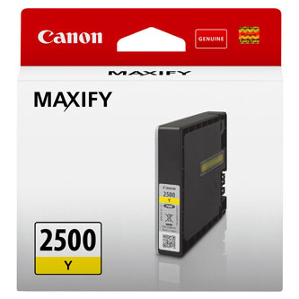 Obrazek Canon 2500 9303B001 originální inkoustová kazeta, barva náplně žlutá