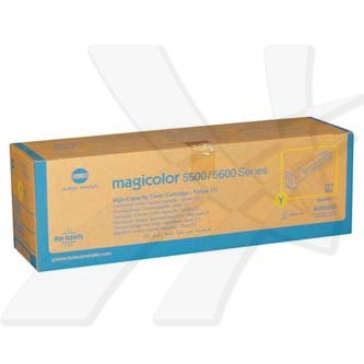 Obrazek Konica A06V253 originální tonerová kazeta, barva náplně žlutá, výtěžnost cartridge 12000 stran