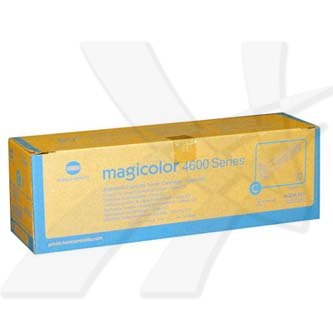 Obrazek Konica (MAGICOLOR 4600) A0DK451 originální tonerová kazeta, barva náplně azurová, výtěžnost cartridge 4000 stran