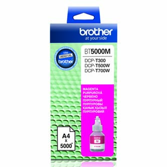 Obrazek Brother BT5000 BT5000M originální inkoustová kazeta, barva náplně purpurová, výtěžnost cartridge 5000 stran