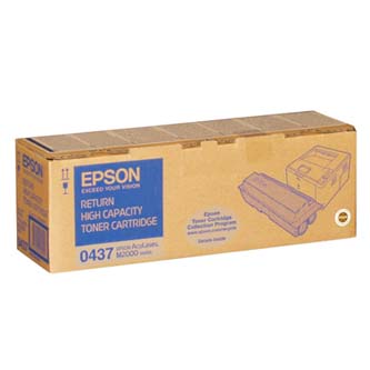 Obrazek Epson 0437 C13S050437 originální tonerová kazeta, barva náplně černá, výtěžnost cartridge 8000 stran