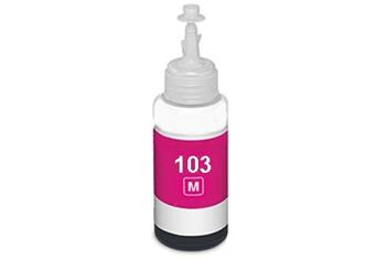 Obrazek Epson 103 C13T00S34A kompatibilní ink bottle, barva náplně purpurová, výtěžnost cartridge 6000 stran