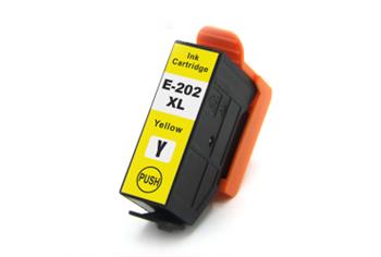 Obrazek Epson 202 C13T02F44010 kompatibilní inkoustová kazeta, barva náplně žlutá
