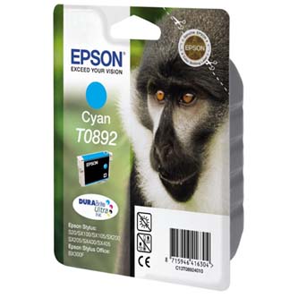 Obrazek Epson T0892 C13T08924011 originální inkoustová kazeta, barva náplně azurová