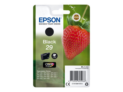 Obrazek Epson 29 C13T29814022 originální inkoustová kazeta, barva náplně černá