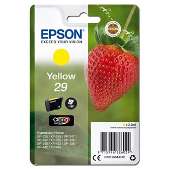 Obrazek Epson 29 C13T29844012 originální inkoustová kazeta, barva náplně žlutá