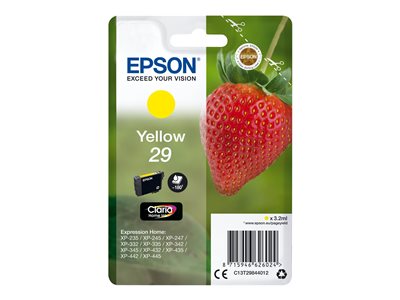 Obrazek Epson 29 C13T29844022 originální inkoustová kazeta, barva náplně žlutá