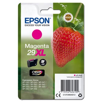 Obrazek Epson 29XL C13T29934012 originální inkoustová kazeta, barva náplně purpurová