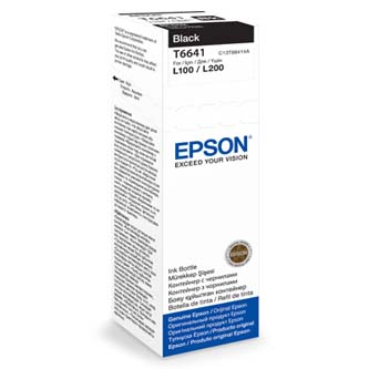Obrazek Epson 664 C13T66414A originální inkoustová kazeta, barva náplně černá