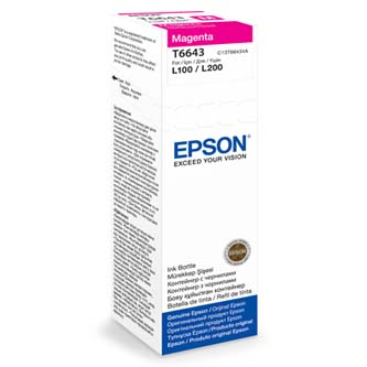 Obrazek Epson 664 C13T66434A originální inkoustová kazeta, barva náplně purpurová