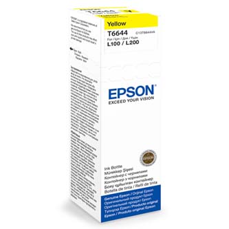Obrazek Epson 664 C13T66444A originální inkoustová kazeta, barva náplně žlutá