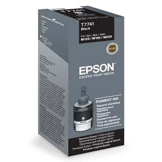 Obrazek Epson T774 C13T77414A originální inkoustová kazeta, barva náplně černá