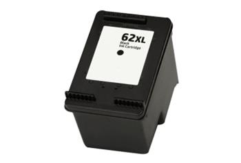 Obrazek HP 62 XL C2P05AE kompatibilní inkoustová kazeta, barva náplně černá, výtěžnost cartridge 900 stran