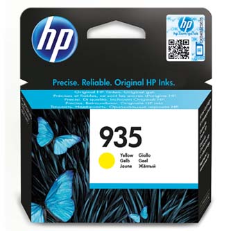 Obrazek HP C2P22AE originální inkoustová kazeta, barva náplně žlutá, výtěžnost cartridge 400 stran