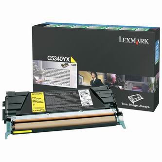 Obrazek Lexmark C5340YX originální tonerová kazeta, barva náplně žlutá, výtěžnost cartridge 7000 stran