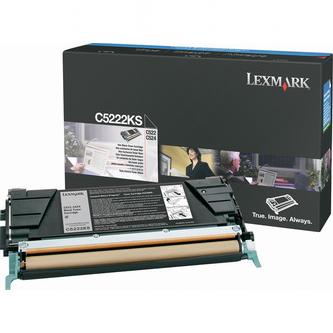 Obrazek Lexmark C5222KS originální tonerová kazeta, barva náplně černá, výtěžnost cartridge 4000 stran