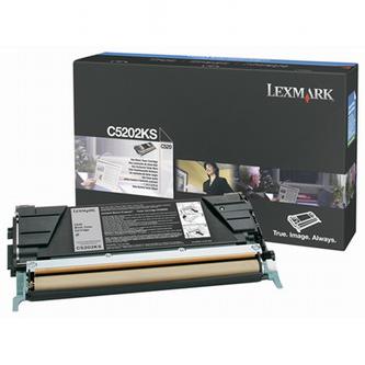 Obrazek Lexmark C5202KS originální tonerová kazeta, barva náplně černá, výtěžnost cartridge 1500 stran