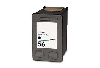 Obrazek HP 56 C6656AE kompatibilní inkoustová kazeta, barva náplně černá, výtěžnost cartridge 520 stran