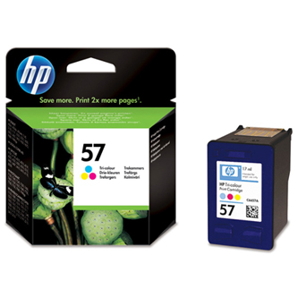 Obrazek HP 57 C6657AE originální inkoustová kazeta, barva náplně tříbarevná, výtěžnost cartridge 500 stran
