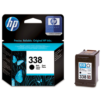 Obrazek HP 338 C8765EE originální inkoustová kazeta, barva náplně černá, výtěžnost cartridge 450 stran
