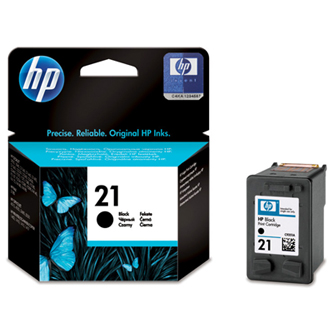 Obrazek HP 21 C9351AE originální inkoustová kazeta, barva náplně černá, výtěžnost cartridge 150 stran