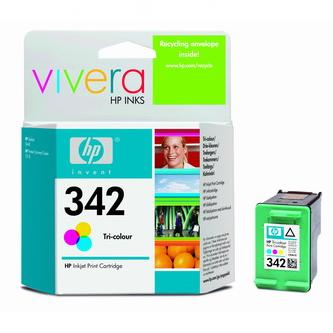 Obrazek HP 342 C9361EE originální inkoustová kazeta, barva náplně tříbarevná, výtěžnost cartridge 175 stran