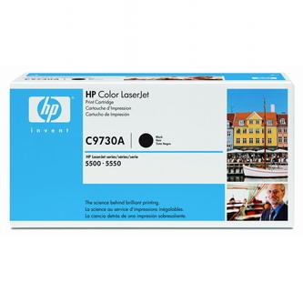 Obrazek HP C9730A originální tonerová kazeta, barva náplně černá, výtěžnost cartridge 13000 stran