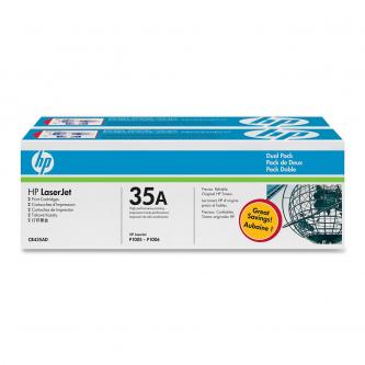 Obrazek HP 35A CB435AD originální tonerová kazeta, barva náplně černá, výtěžnost cartridge 3000 stran