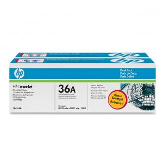 Obrazek HP 36A CB436AD originální tonerová kazeta, barva náplně černá, výtěžnost cartridge 4000 stran