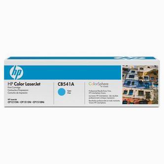 Obrazek HP 125A CB541A originální tonerová kazeta, barva náplně azurová, výtěžnost cartridge 1400 stran