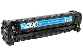 Obrazek HP 304A CC531A kompatibilní tonerová kazeta, barva náplně azurová, výtěžnost cartridge 2800 stran