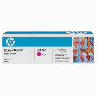 Obrazek HP 304A CC533A originální tonerová kazeta, barva náplně purpurová, výtěžnost cartridge 2800 stran