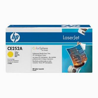 Obrazek HP 504A CE252A originální tonerová kazeta, barva náplně žlutá, výtěžnost cartridge 7000 stran
