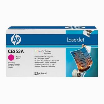 Obrazek HP 504A CE253A originální tonerová kazeta, barva náplně purpurová, výtěžnost cartridge 7000 stran